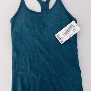 lululemon athletica Deep Teal Ebb to Street Tank